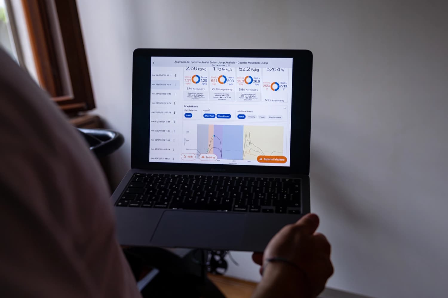 Test professionali per analizzare postura, mobilità, forza e capacità fisiche generali. Ideali per comprendere il proprio stato fisico e personalizzare il proprio allenamento.